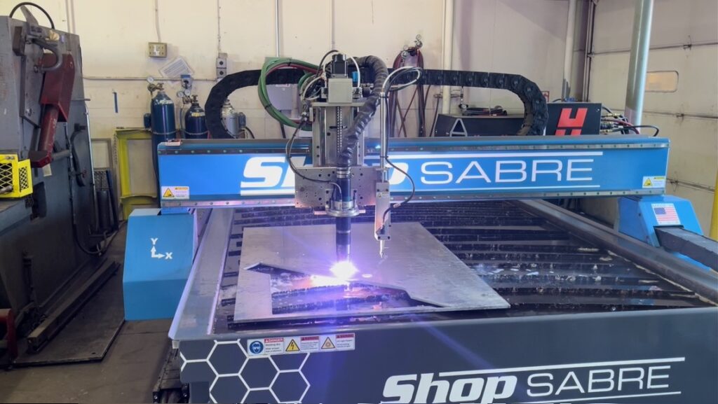 Vanport has obtained a new High-Definition CNC Plasma Table. Vanport selected the manufacturer ShopSabre for a variety of reasons.